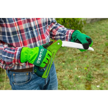 VERTO Ágvágó Fűrész 180 mm Összecsukható
