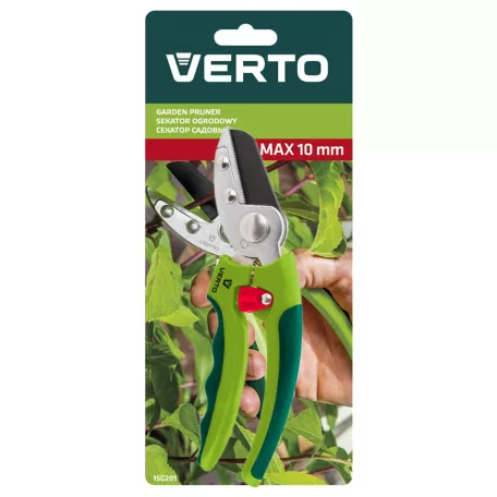 VERTO Metszőolló 190 mm Rávágó M:10 mm