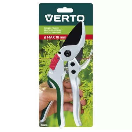 VERTO Metszőolló 195 mm Alu.Mellévágó M:18 mm