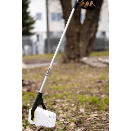 VERTO Szemétfelszedő Csipesz Rugós Forgófejes 76 cm 