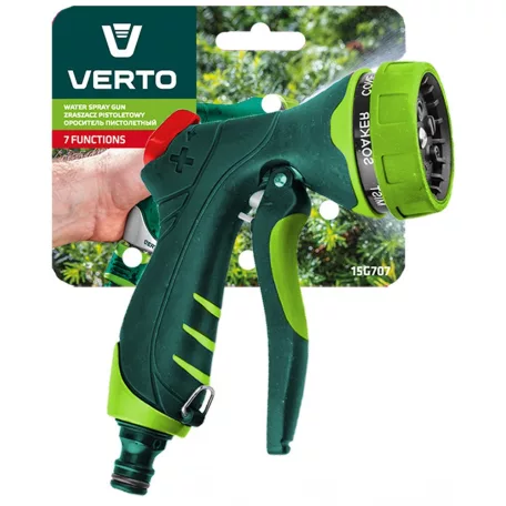 VERTO Öntözőpisztoly 7 Funkciós
