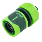 VERTO Csatlakozó 3/4" Kétkomponen.Vizmegáll.