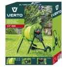 VERTO Tömlőkocsi Tömlőm:1/2"45M,5/8"35M,3/4"15