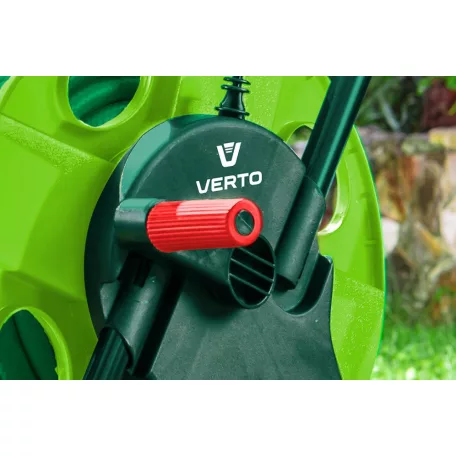 VERTO Tömlőkocsi Tömlőm:1/2"45M,5/8"35M,3/4"15