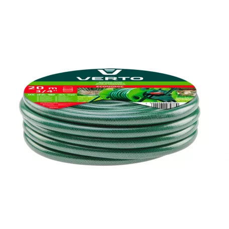 VERTO Locsolótömlő 20M 3/4"Economic Zöld