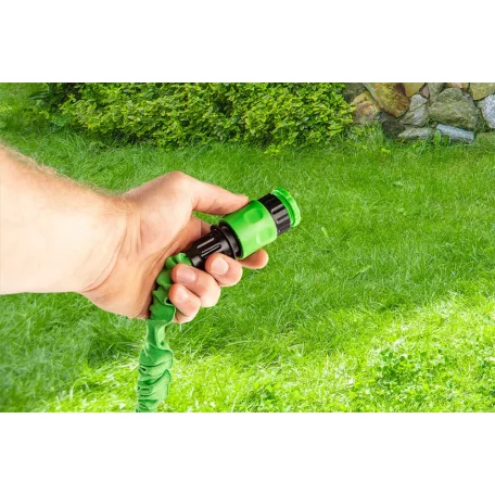 VERTO Zsugorodó Flexib. Locsolótömlő 7,5-22,5M