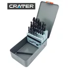 CRATER Fémcsigafúró Klt. 1-13mm 25R. Hss D338 Fém D.