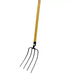 CRATER Trágyavilla Kovácsolt 4 Ágú Fa Nyéllel