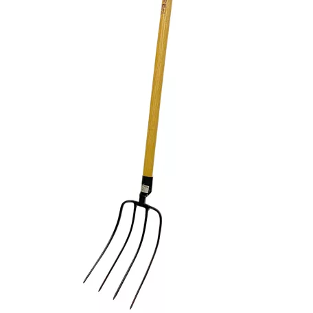 CRATER Trágyavilla Kovácsolt 4 Ágú Fa Nyéllel