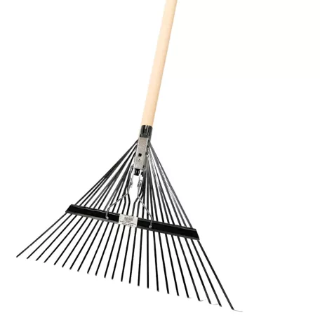 CRATER Lombseprű Fa Nyéllel 24Fogú Rugós 47 cm Egyenes