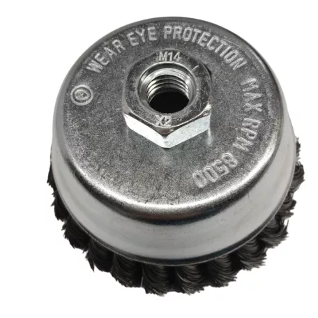 Fazékkefe M14 100 mm Sodrott 