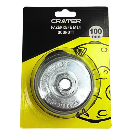 Fazékkefe M14 100 mm Sodrott 
