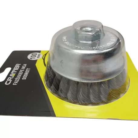 Fazékkefe M14 100 mm Sodrott 