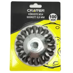 Körkefe M14 100 mm Sodrott 0,5 mm 