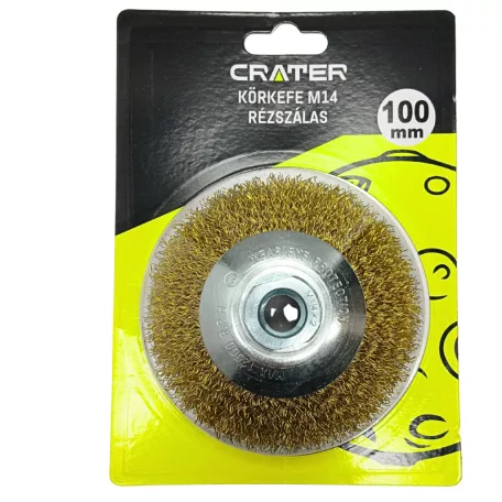 Körkefe M14 100 mm Rézszálas 