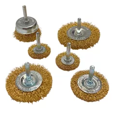 Csapos Drótkefe Klt. Rézszálas 6 db 