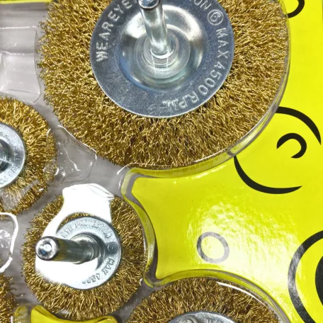 Csapos Drótkefe Klt. Rézszálas 6 db 