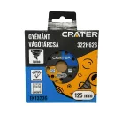 CRATER Gyémánt Vágótárcsa 125 mm Turbo 1,8 mm