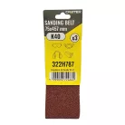 CRATER Csiszolószalag Végtelen 75*457 mm K40 3 db/Csom