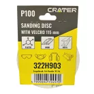 CRATER Rota Smirg Tépőzáras 115 mm P100 5 db/Cs. 
