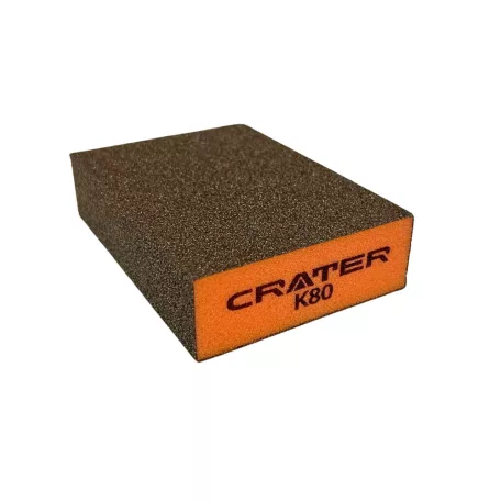 CRATER Csiszolószivacs 100*70*30 mm K80 Durva 