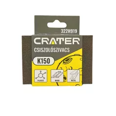 CRATER Csiszolószivacs 100*70*30 mm K150 Közepes 