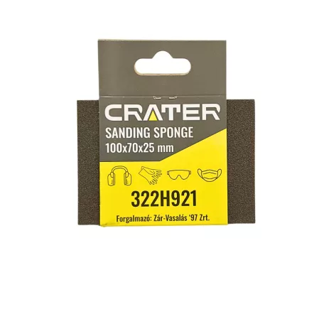CRATER Csiszolószivacs 100*70*30 mm K240 Finom 