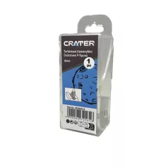   CRATER Turbómaró Kem.Fém Csúcsos F-Tip.6X18X6mm Bliszteres Kerek Orrú