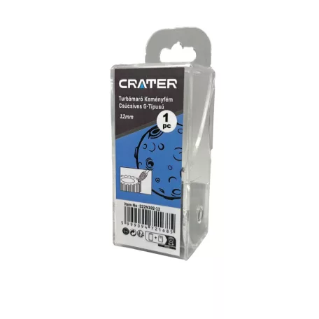CRATER Turbómaró Kem.Fém Csúcsos G-Tip12X25X6mm Bliszteres Hegyes