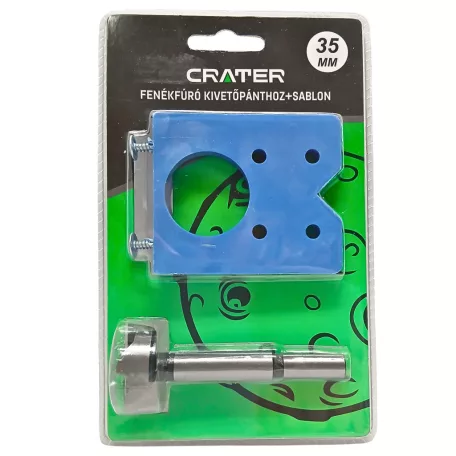 Fenékfúró 35 mm Kivetőpánthoz + Sablon 