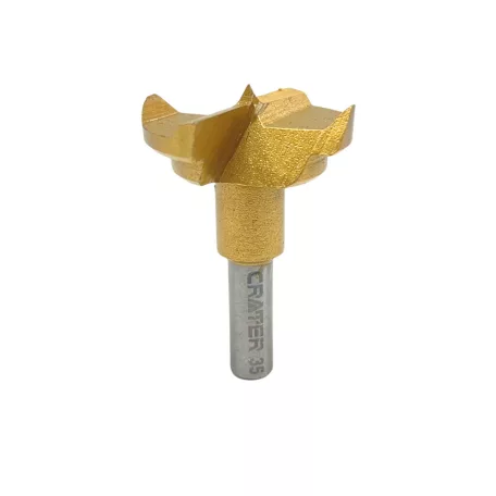 CRATER Fenékfúró Keményfém Titán Bevonatú 35 mm