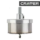 CRATER Körkivágó 5Rész. 28-75mm Edzett Fog 1/4" Bliszteres