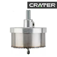  CRATER Körkivágó 5Rész. 28-75mm Edzett Fog 1/4" Bliszteres