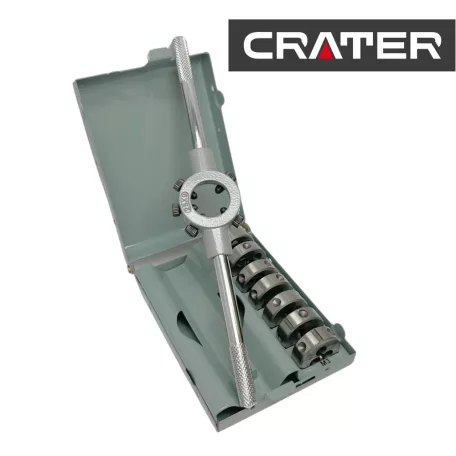 CRATER Kézi Menetmetsző Klt. 8R. Hss M3-12. Din 225