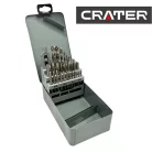 CRATER Kézi Menetfúró Klt. 29R. Hss M3-12. Din 352