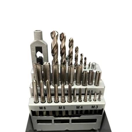 CRATER Kézi Menetfúró Klt. 29R. Hss M3-12. Din 352