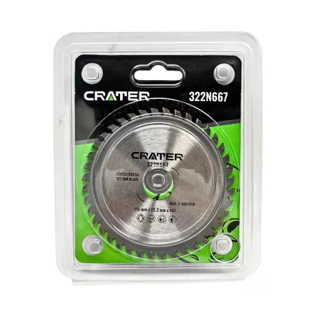 Fűrésztárcsa 115*22,2 mm 40Fog Tct