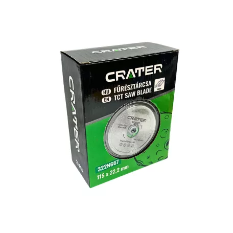 Fűrésztárcsa 115*22,2 mm 40Fog Tct