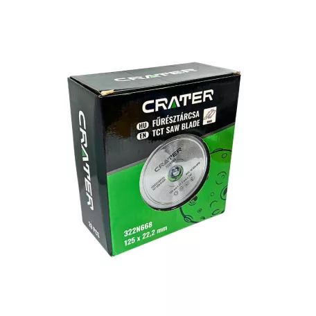 Fűrésztárcsa 125*22,2 mm 24Fog Tct