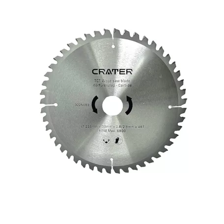 CRATER Körfűrészlap 216*30 / 48Fog Carbide