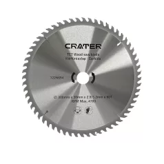 CRATER Körfűrészlap 300*30 / 60Fog Carbide