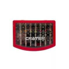 CRATER Bit Készlet 56 Részes Behajtó Szárral