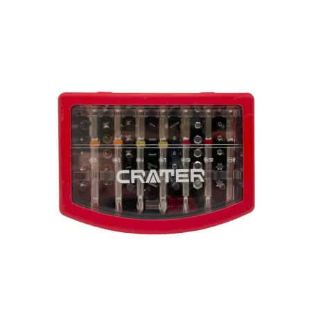 CRATER Bit Készlet 56 Részes Behajtó Szárral