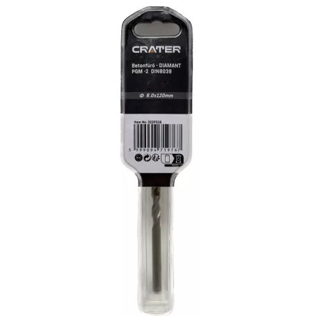 CRATER Betonfúró 8*120mm Diamant Pgm Din8039 Bliszteres