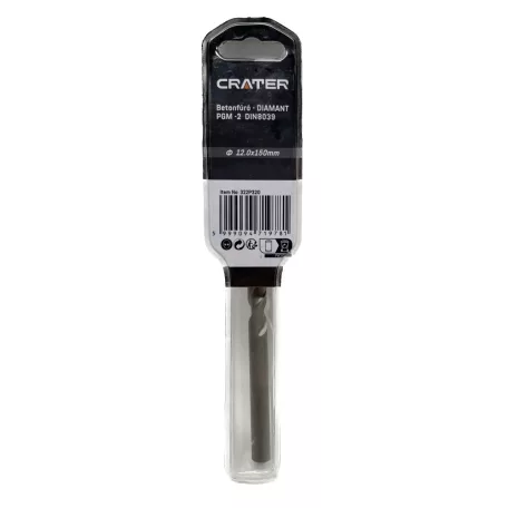 CRATER Betonfúró 12*150mm Diamant Pgm Din8039 Bliszteres