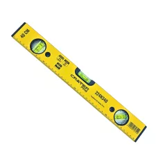 CRATER Vízmérték 400 mm 3 Libellás Profi Pro Sárga