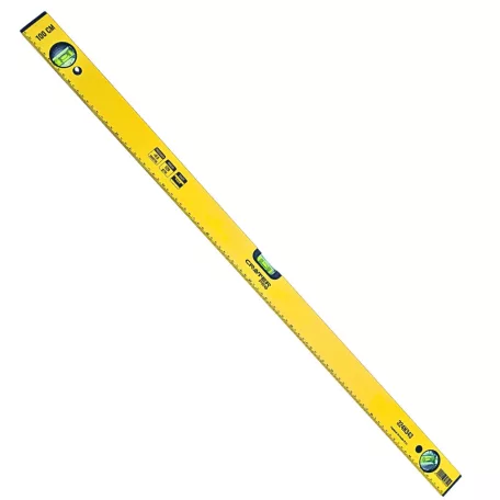 CRATER Vízmérték 1000 mm 3 Libellás Profi Pro Sárga