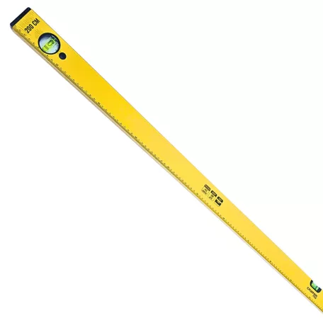 CRATER Vízmérték 2000 mm 3 Libellás Profi Pro Sárga