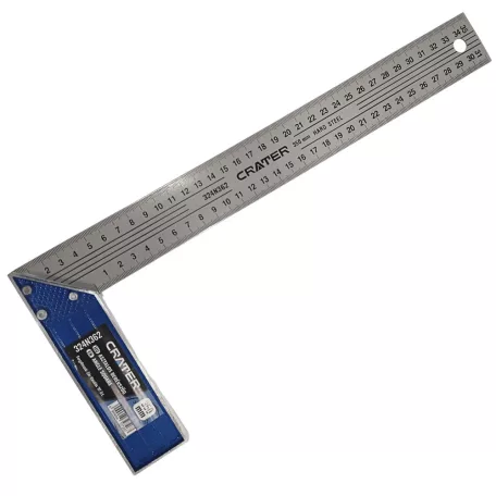 CRATER Asztalos Derékszög Fém 350 mm