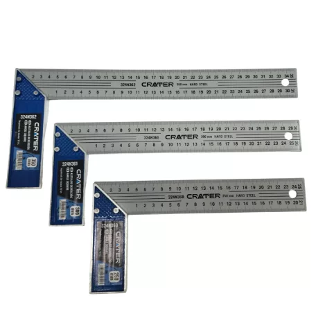 CRATER Asztalos Derékszög Fém 350 mm